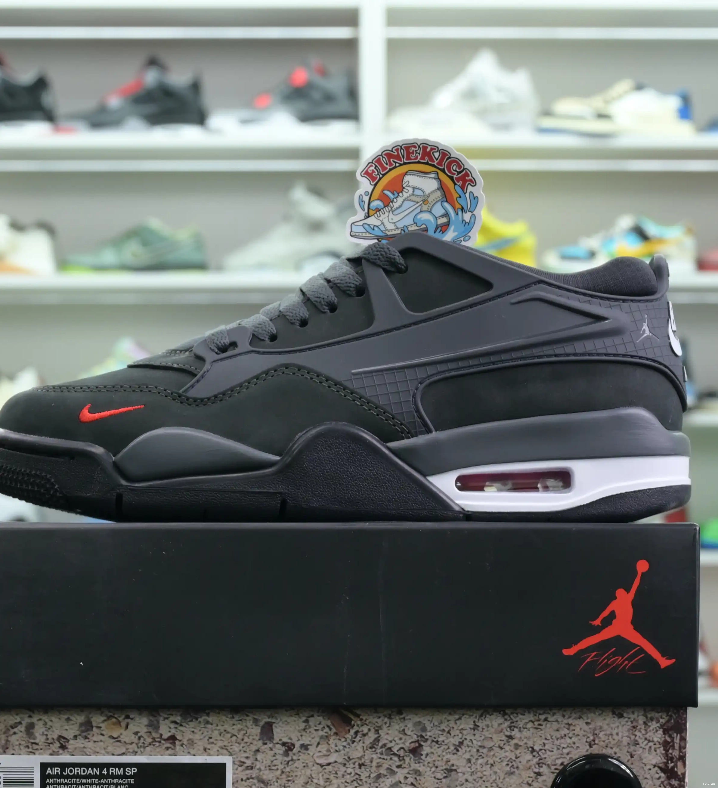 Nigel Air SP Jordan 4 RM Sylvester “Anthracite” x Jordan 0526